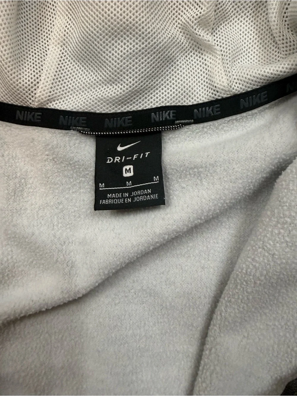Nike Kids Grey Full-Zip Hooded Sweatshirt